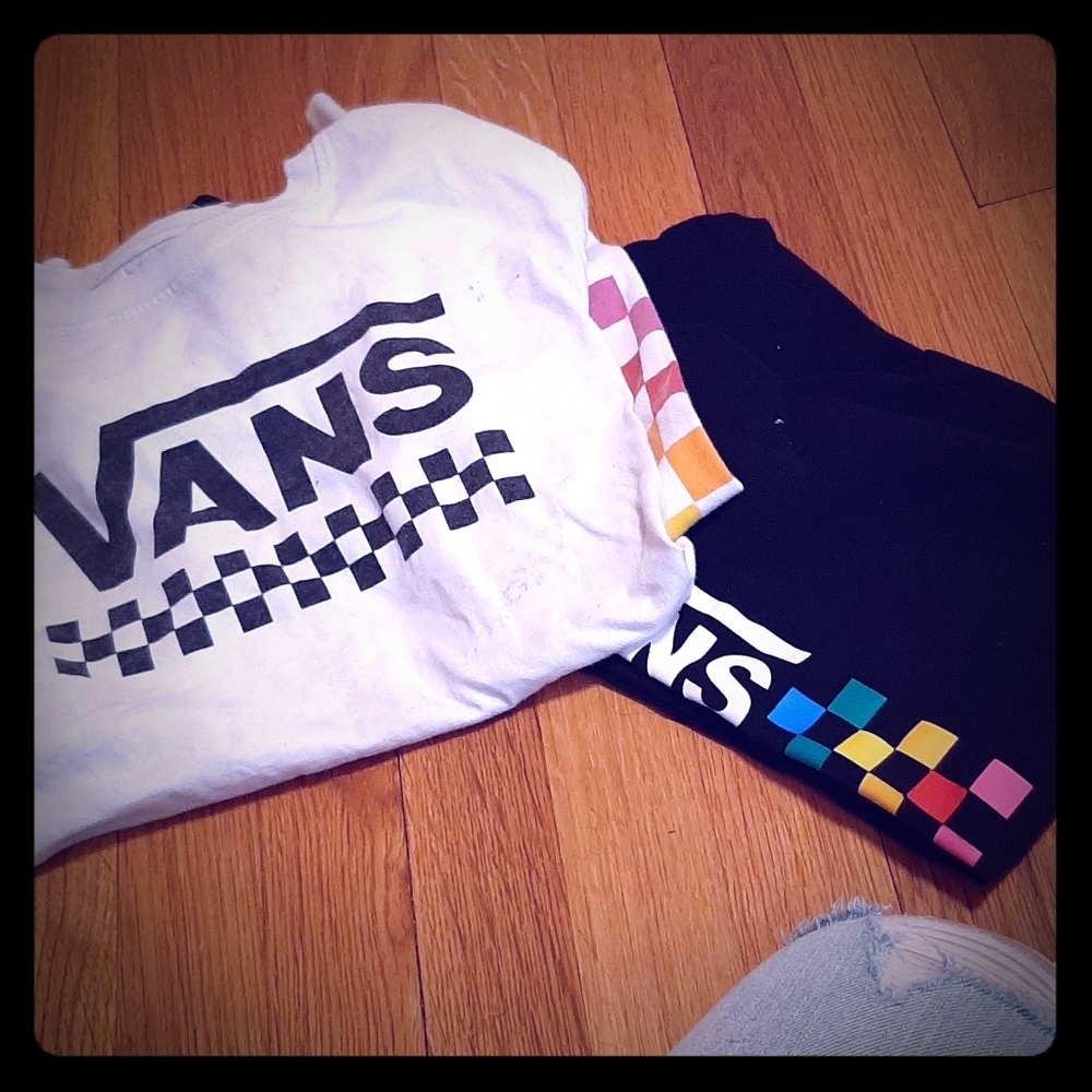 Matching Vans leggings and shirt